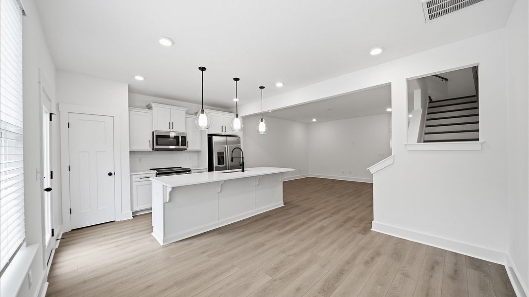 Furnished interior view inside a new home in Clayton Crossing, Arden (Image 12).