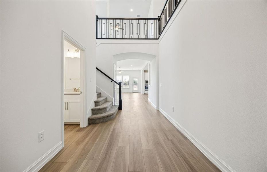 Welcoming entry into home Welcoming entry into home