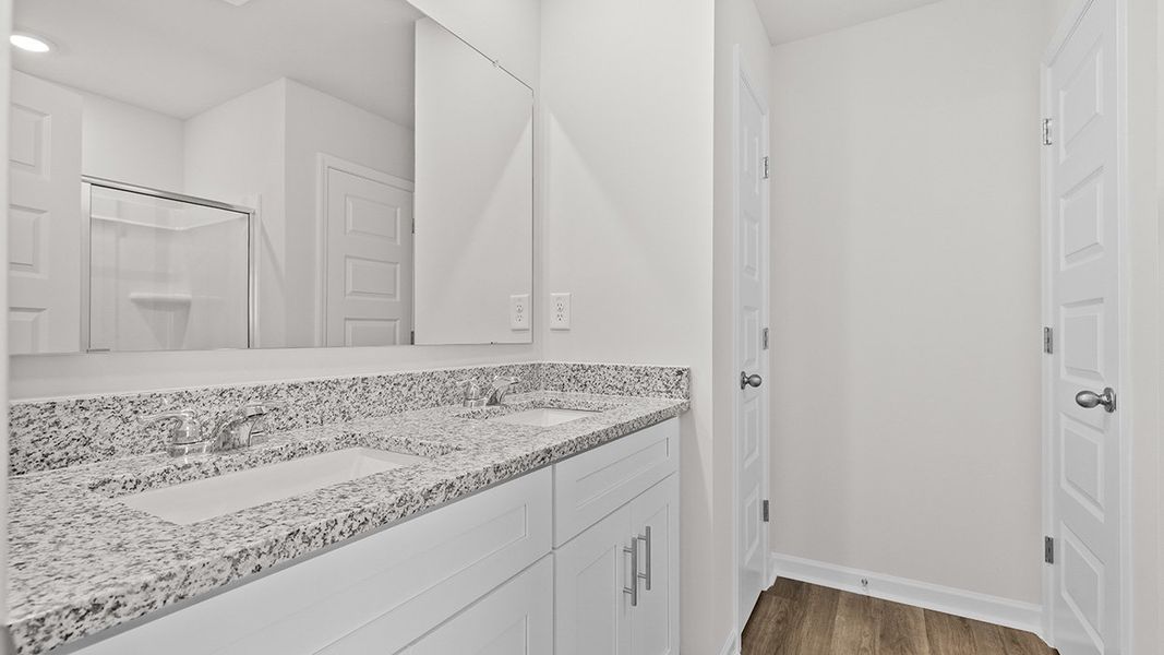 Furnished interior view inside a new home in Bellemeade Landing, Augusta (Image 10).