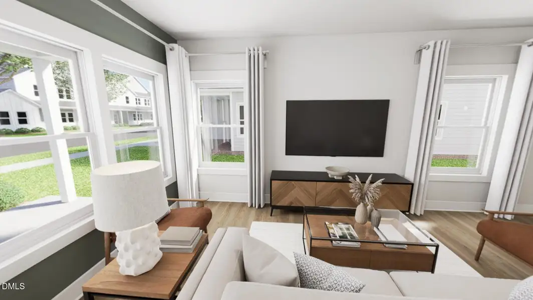 Living Room #2 - Classic White Button Do