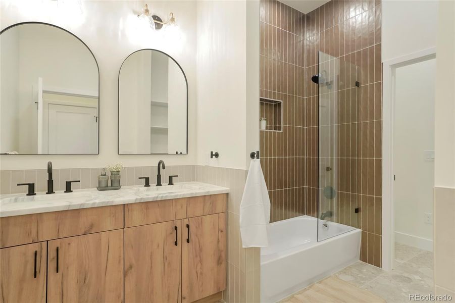 Furnished interior view inside a new home in , Denver (Image 21). Furnished interior view inside a new home in , Denver (Image 21).