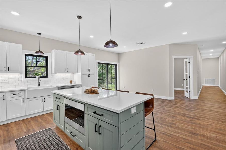 Furnished interior view inside a new home in , Clifton (Image 6). Furnished interior view inside a new home in , Clifton (Image 6).