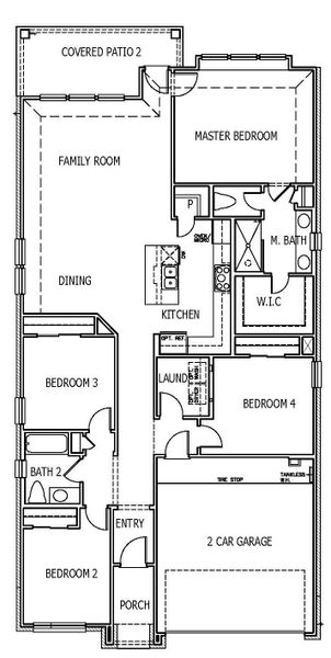 2D floor plan layout of this home in University Heights, Round Rock, TX (Image 2). 2D floor plan layout of this home in University Heights, Round Rock, TX (Image 2).