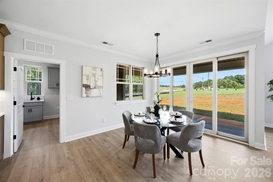 Furnished interior view inside a new home in , Lancaster (Image 6).
