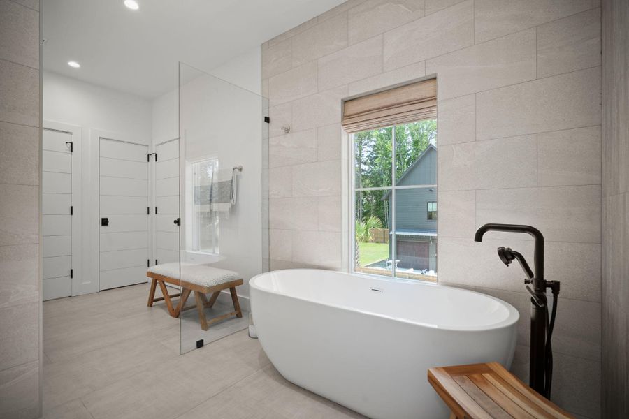 Furnished interior view inside a new home in , Johns Island (Image 66).