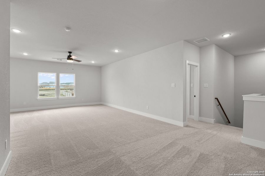Spacious, unfurnished interior of a new home in Homestead, Schertz (Image 21). Spacious, unfurnished interior of a new home in Homestead, Schertz (Image 21).