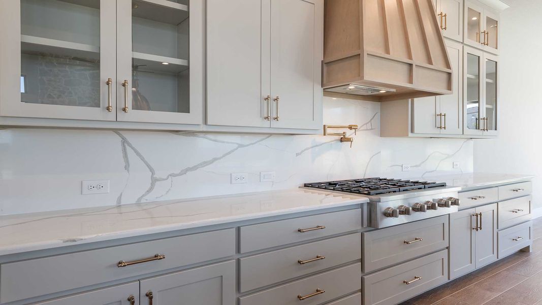 Close-up of interior finishes inside a home in Talon Hills 60'/70', Fort Worth (Image 19).