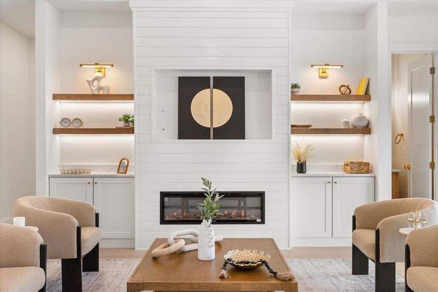 Furnished interior view inside a new home in , Sanford (Image 70).