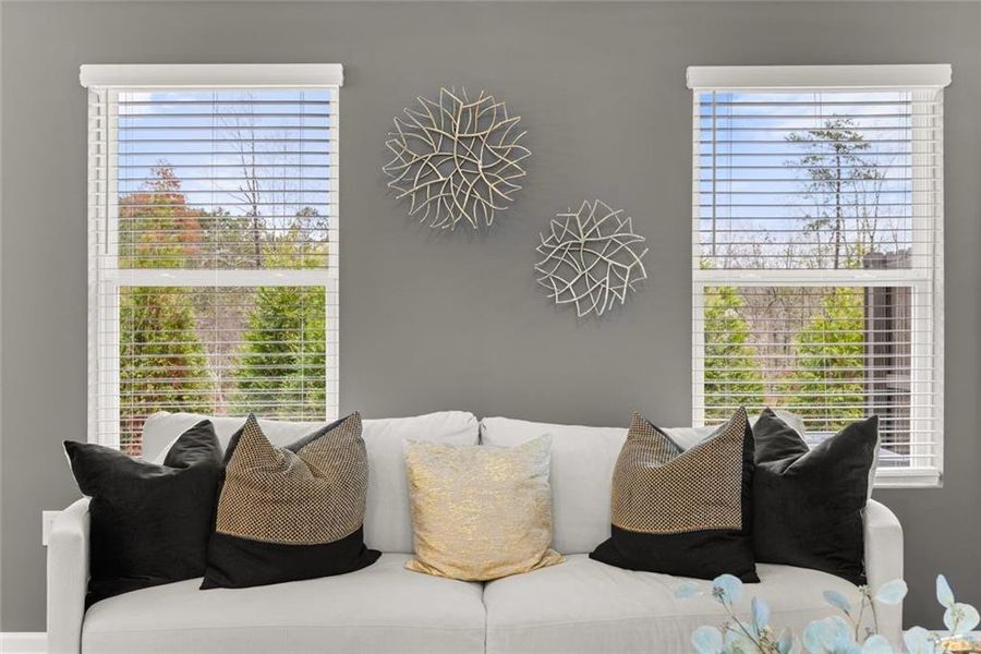 Furnished interior view inside a new home in Reeves Park, Stockbridge (Image 44).