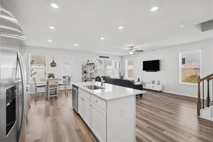 Furnished interior view inside a new home in , McDonough (Image 13).