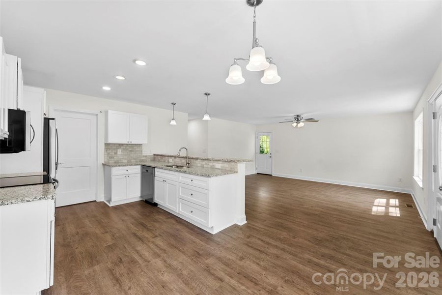 Furnished interior view inside a new home in , Bessemer City (Image 9).