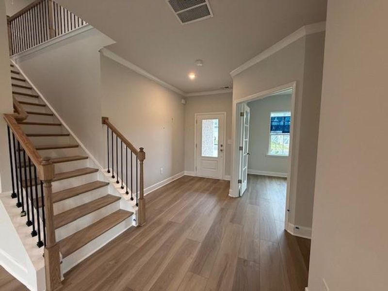 Spacious, unfurnished interior of a new home in Berkeley Mill, Cumming (Image 17). Spacious, unfurnished interior of a new home in Berkeley Mill, Cumming (Image 17).