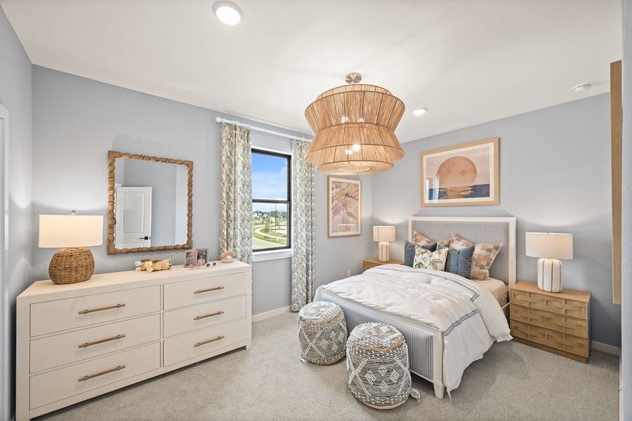 Furnished interior view inside a new home in Jubilee 45' 70', Hockley (Image 41).