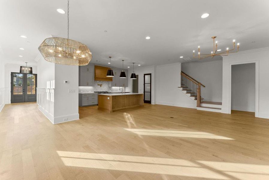 Spacious, unfurnished interior of a new home in , Marietta (Image 12).