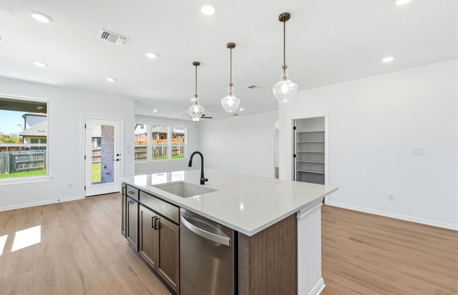 Furnished interior view inside a new home in Crescent Bluff, Georgetown (Image 13).