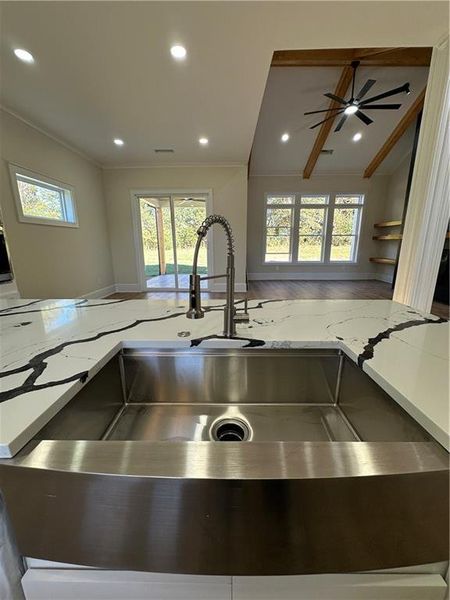 Close-up of interior finishes inside a home in , Maysville (Image 13).