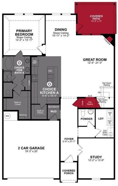 Beazer Homes Verandah Rainier Floorplan