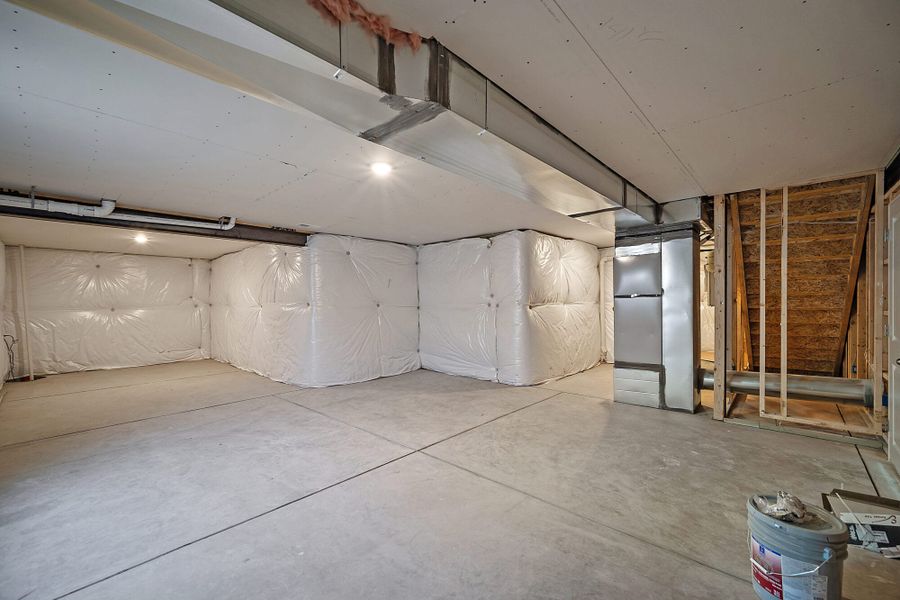 In-progress construction of a new home in The Glen, Colorado Springs, CO (Image 38).