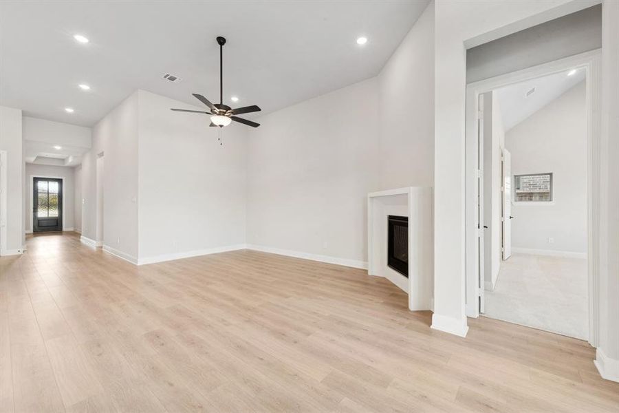 Spacious, unfurnished interior of a new home in South Pointe  Cottage Series, Mansfield (Image 16).