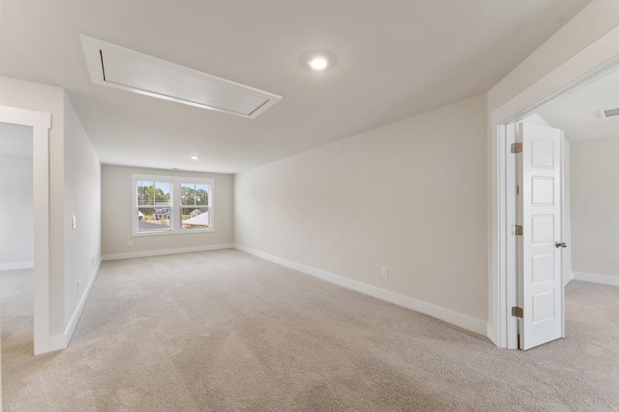Representative unfurnished interior of a home built from the Callaham by Hunter Quinn Homes in The Meadows at Midway, Anderson (Image 14).