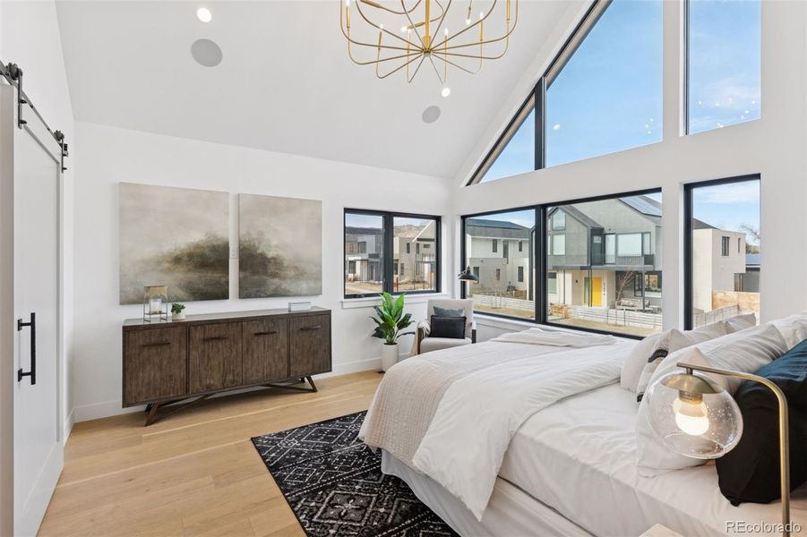 Furnished interior view inside a new home in , Boulder (Image 18).