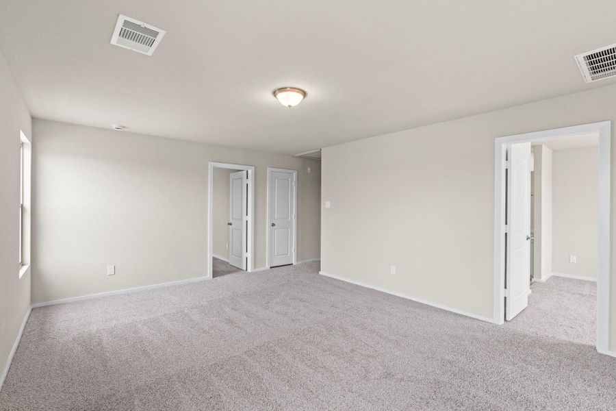 Spacious, unfurnished interior of a new home in Windrose Green, Angleton (Image 26). Spacious, unfurnished interior of a new home in Windrose Green, Angleton (Image 26).