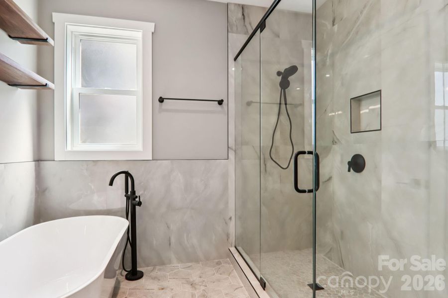 Furnished interior view inside a new home in , Hendersonville (Image 12).