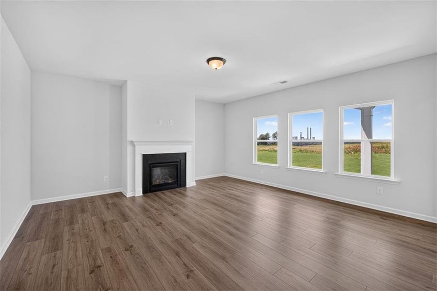 Spacious, unfurnished interior of a new home in The Stiles, Cartersville (Image 20).