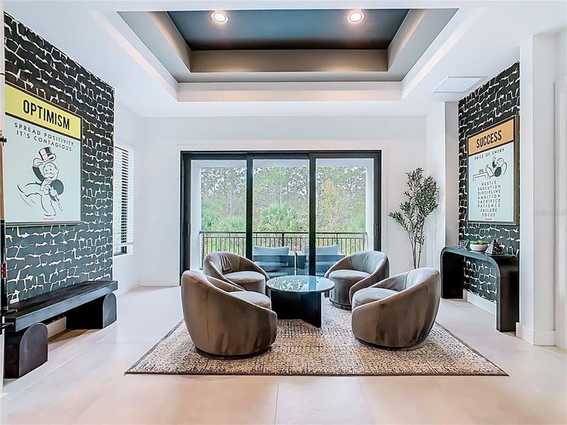 Furnished interior view inside a new home in , Reunion (Image 34).