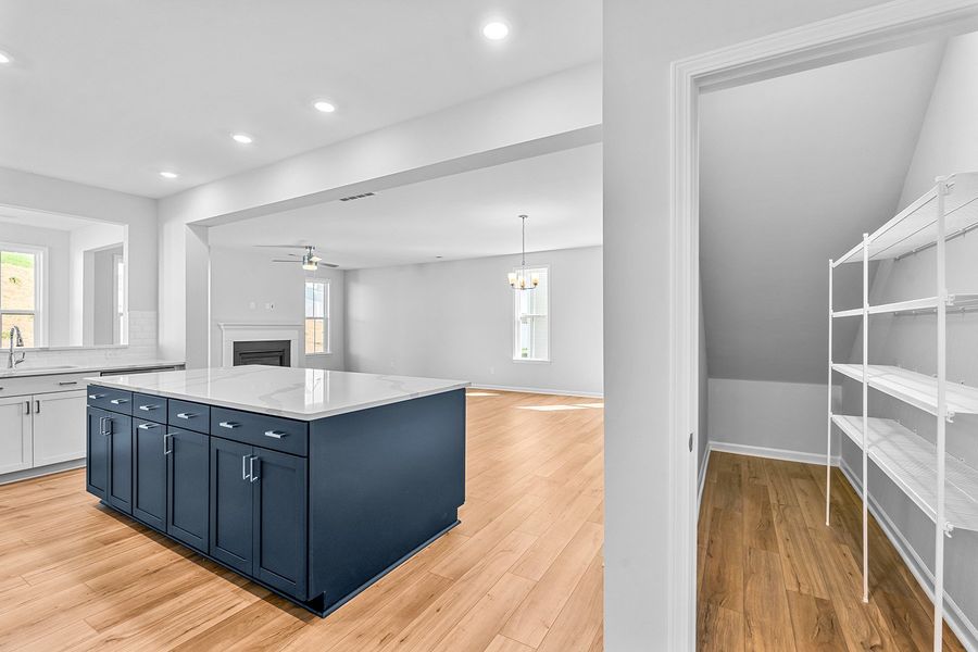 Furnished interior view inside a new home in Hanes Lake, Winston-Salem (Image 9).