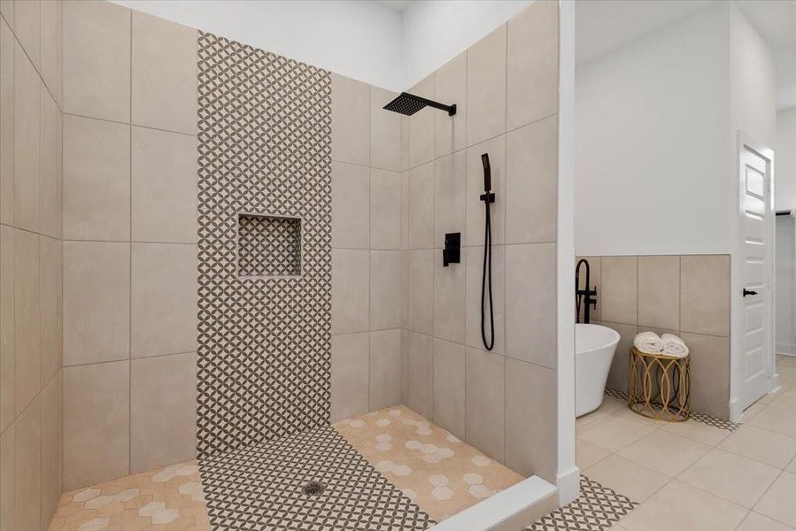 Furnished interior view inside a new home in , Houston (Image 6).