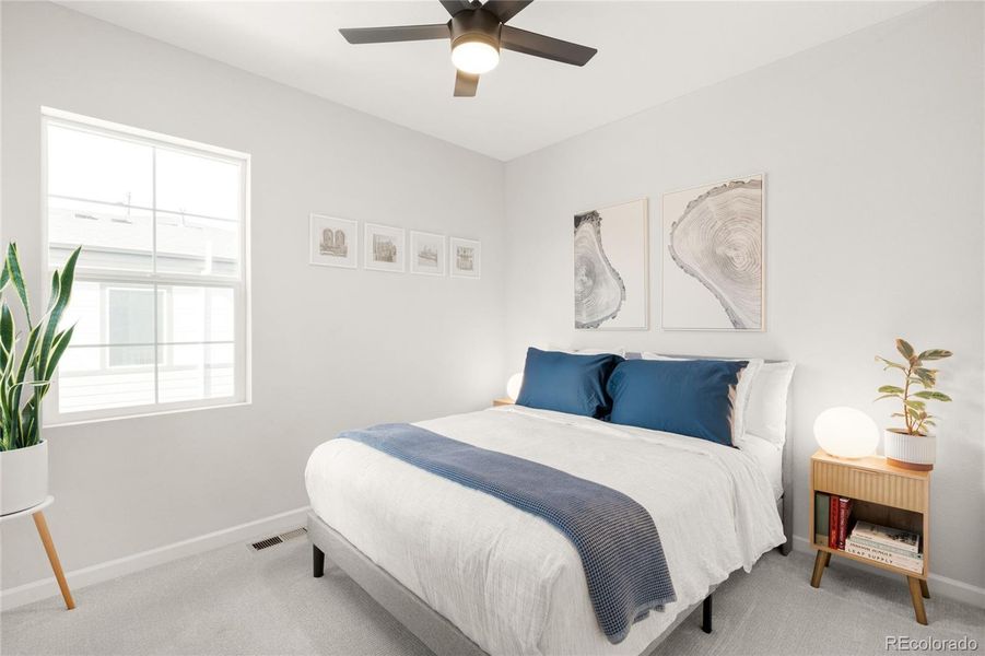 Furnished interior view inside a new home in , Littleton (Image 10). Furnished interior view inside a new home in , Littleton (Image 10).