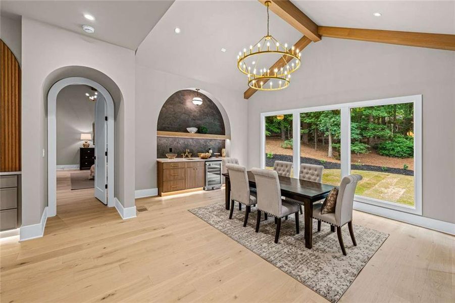 Furnished interior view inside a new home in , Atlanta (Image 33). Furnished interior view inside a new home in , Atlanta (Image 33).