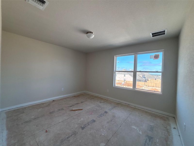 In-progress construction of a new home in The Colony 45s, Bastrop, TX (Image 33).