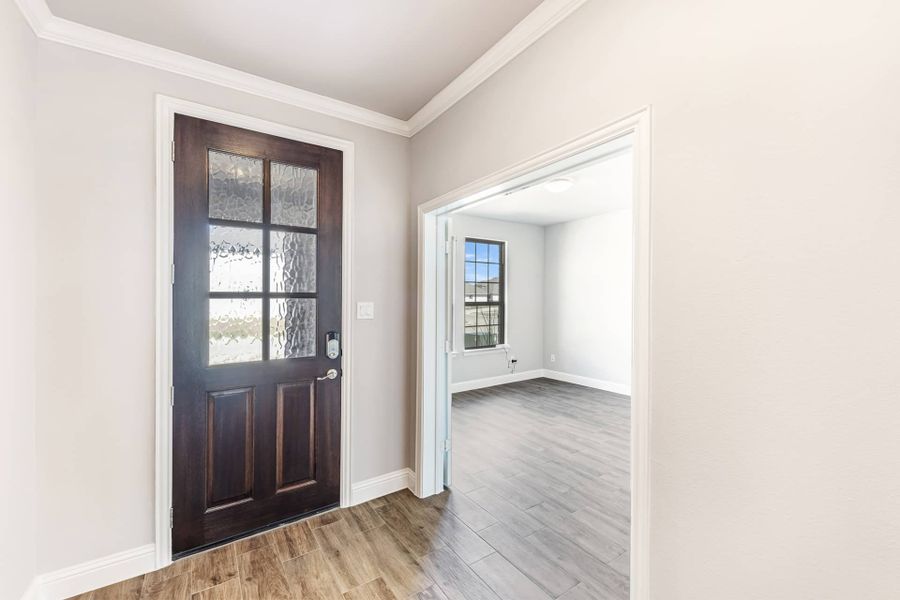Representative unfurnished interior of a home built from the Trinity by UnionMain Homes in Elevon, Lavon (Image 25). Representative unfurnished interior of a home built from the Trinity by UnionMain Homes in Elevon, Lavon (Image 25).