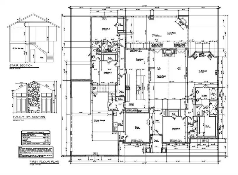 First floor plan