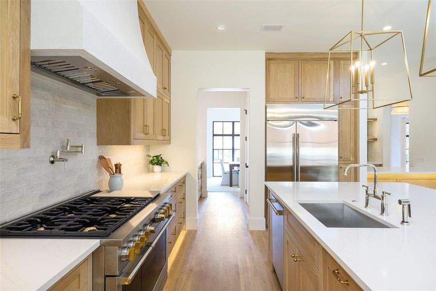 Furnished interior view inside a new home in , Dallas (Image 31).