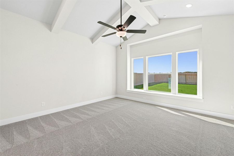 Spacious, unfurnished interior of a new home in Santa Rita Ranch, Liberty Hill (Image 34).