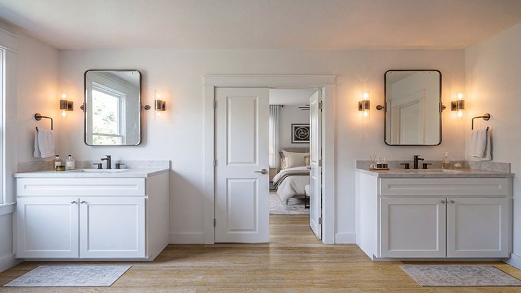 Furnished interior view inside a new home in The Garrison, Ladson (Image 7).