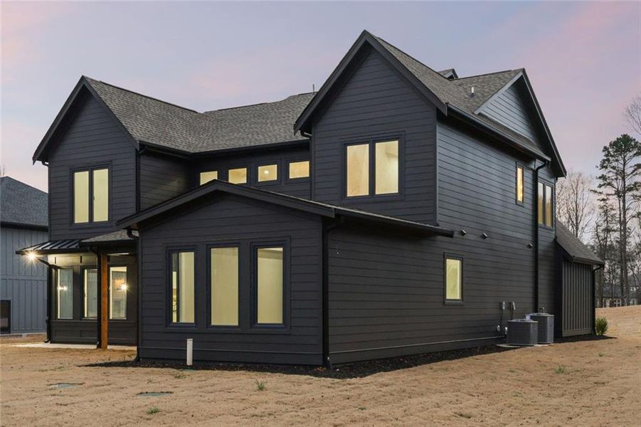 Front exterior of a new home in , Auburn, GA, highlighting curb appeal (Image 52).