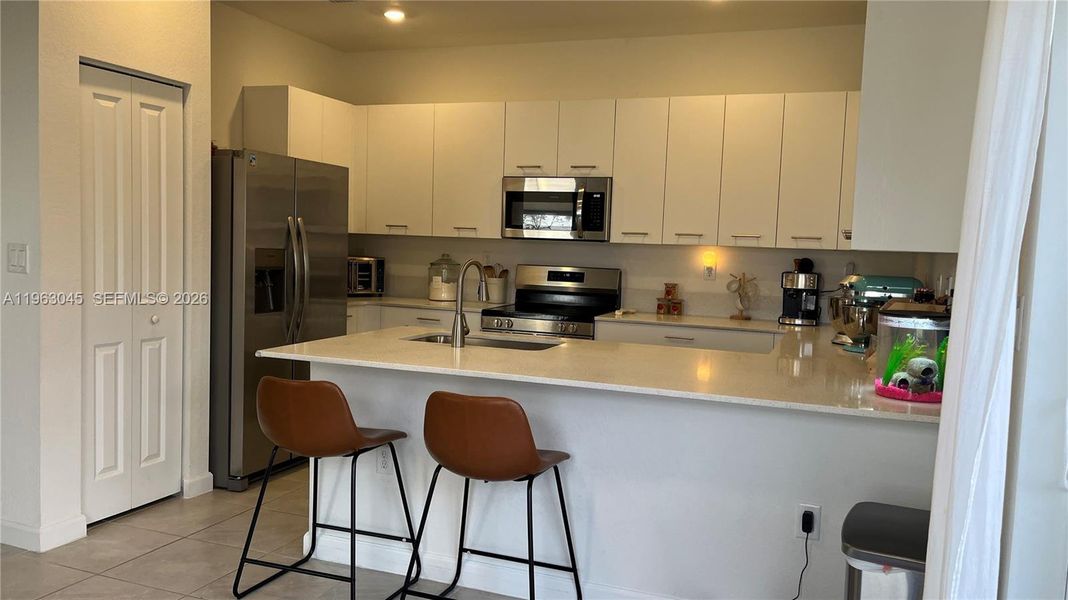 Furnished interior view inside a new home in , Miami (Image 16). Furnished interior view inside a new home in , Miami (Image 16).