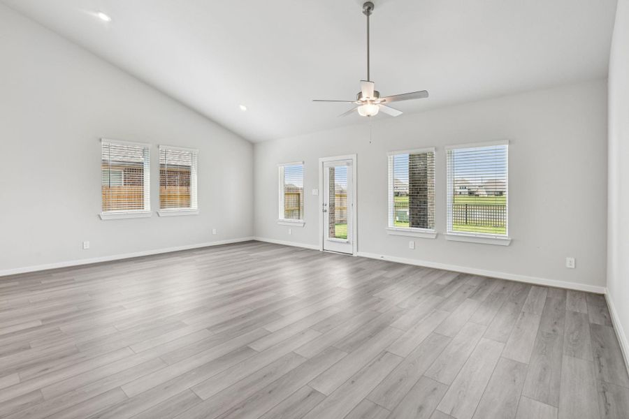 Spacious, unfurnished interior of a new home in Pine Lake Cove - Classic Series, Montgomery (Image 7).