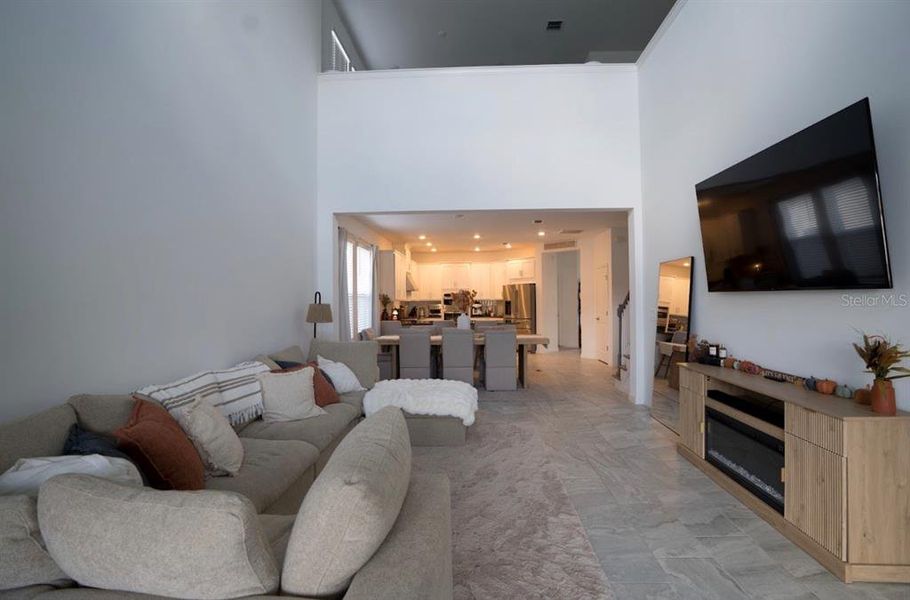 Furnished interior view inside a new home in The Waters at Center Lake Ranch, St. Cloud (Image 10).