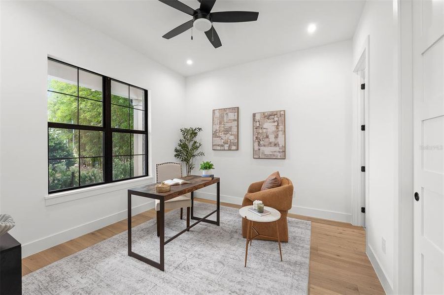 Furnished interior view inside a new home in , Orlando (Image 45).