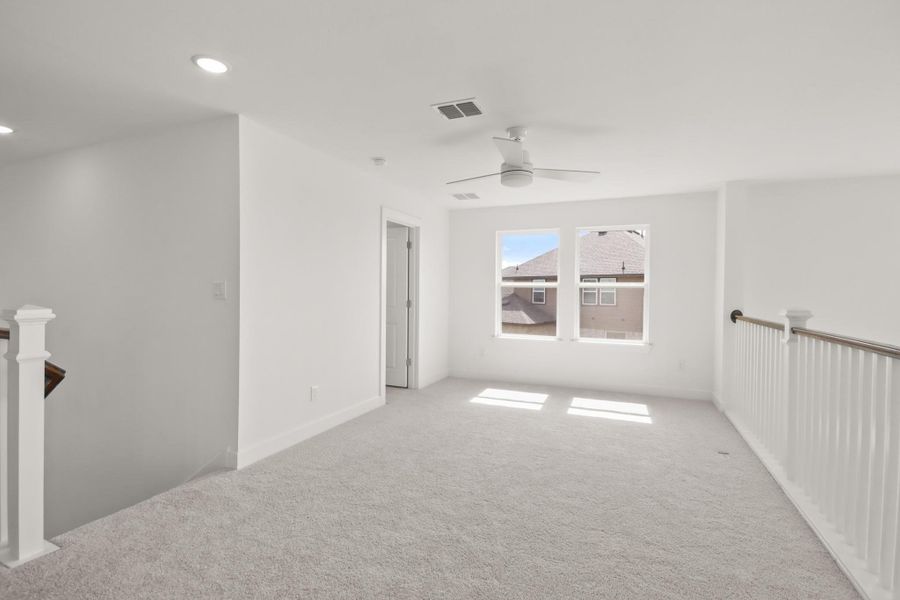 Versatile loft upstairs (*Photo not of actual home and used for illustration purposes only.)