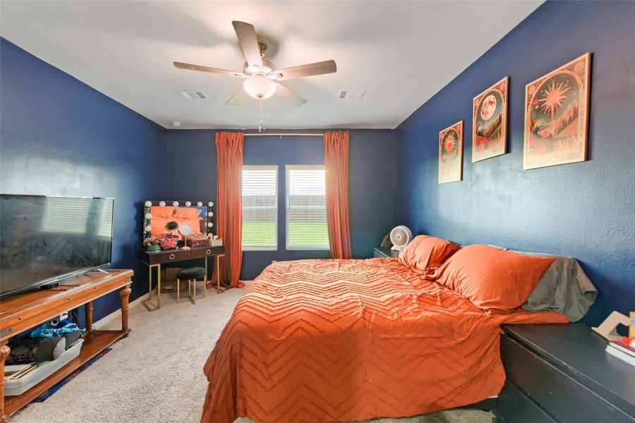 Furnished interior view inside a new home in Paloma at Sanford Farms, Waller (Image 24).