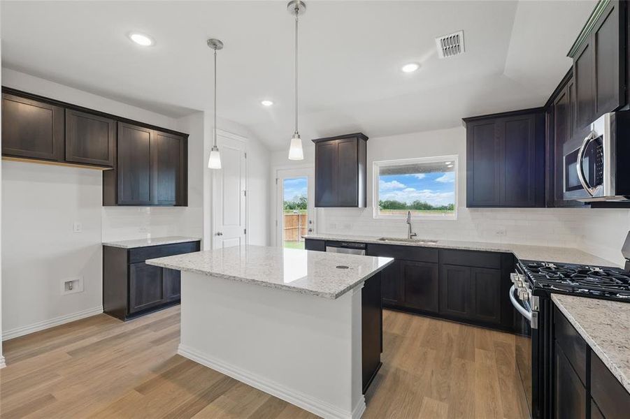 Furnished interior view inside a new home in Bel Air Village, Sherman (Image 12).