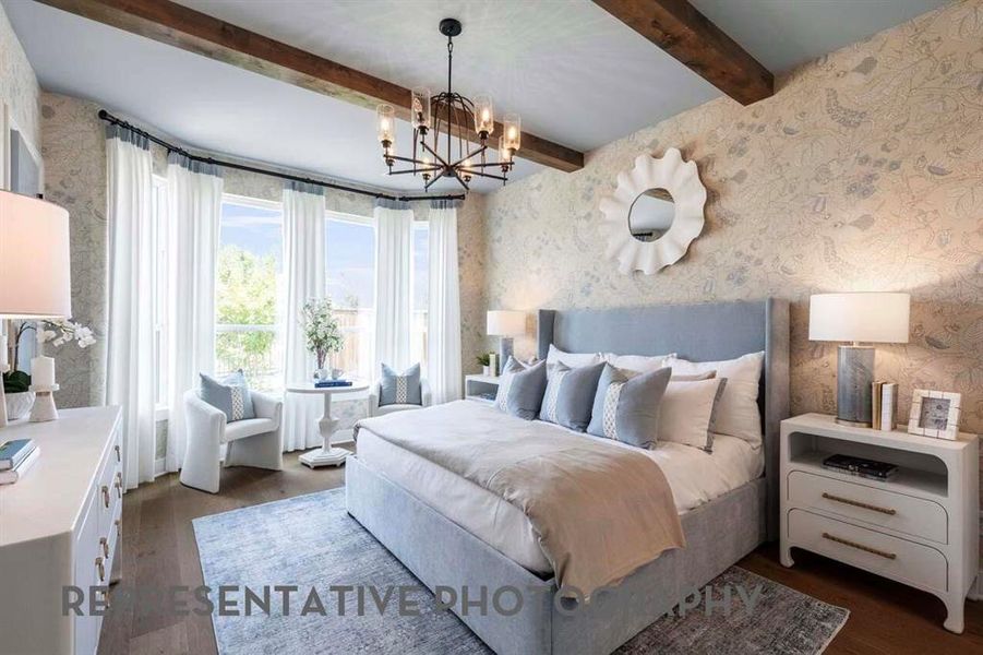 Furnished interior view inside a new home in Cambridge Crossing, Celina (Image 5).