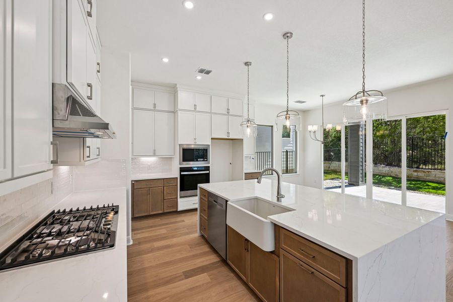 Furnished interior view inside a new home in Foxfield, Austin (Image 5).