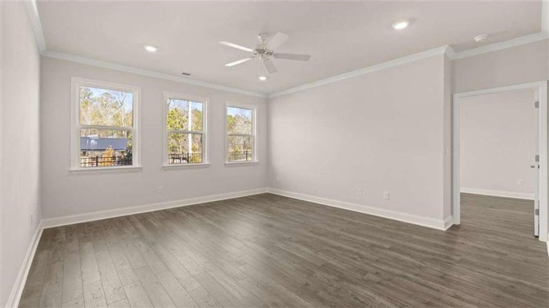Spacious, unfurnished interior of a new home in , Locust Grove (Image 19).